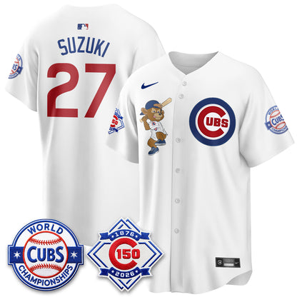 Chicago Cubs Clark Edition Vapor Limited Jersey - Stitched