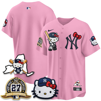NYY Meow KT 2026 Vapor Limited Jersey - All Stitched