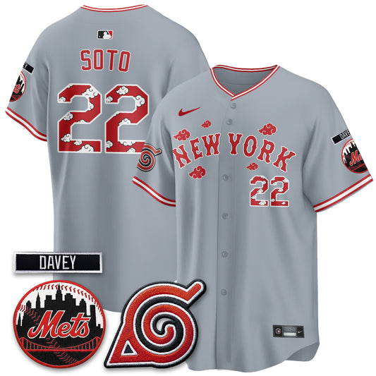 NYM x Naruto Nights 2026 Vapor Limited Jersey - Stitched