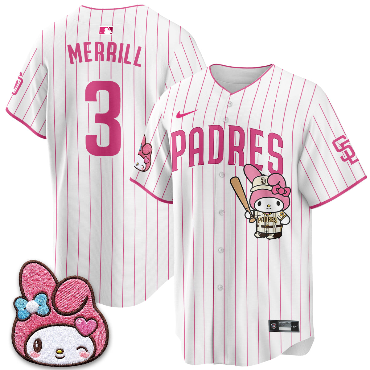 SD x Pink Sanrio Friend Vapor Jersey - Stitched