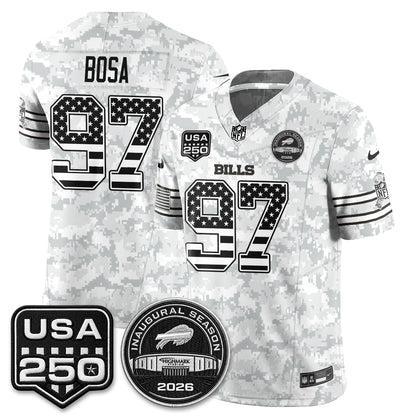 BUF 2026 Salute to Service Edition Vapor Jersey - Stitched