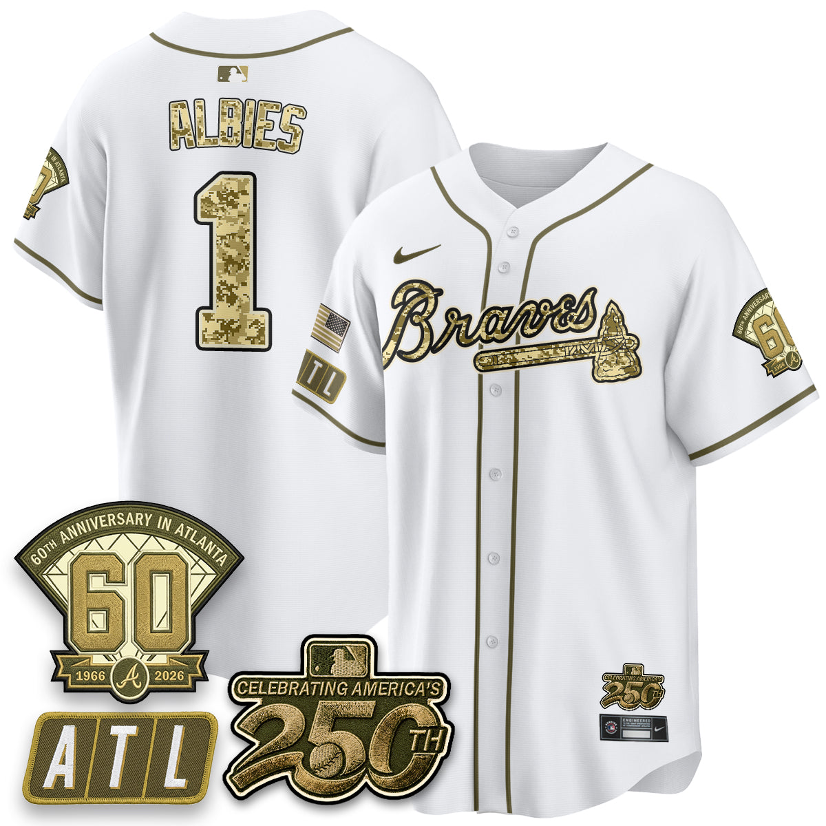 ATL Salute to Service 2026 Vapor Limited Jersey - All Stitched