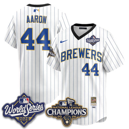 MIL 2026 NL Champions Throwback Jersey - Stitched