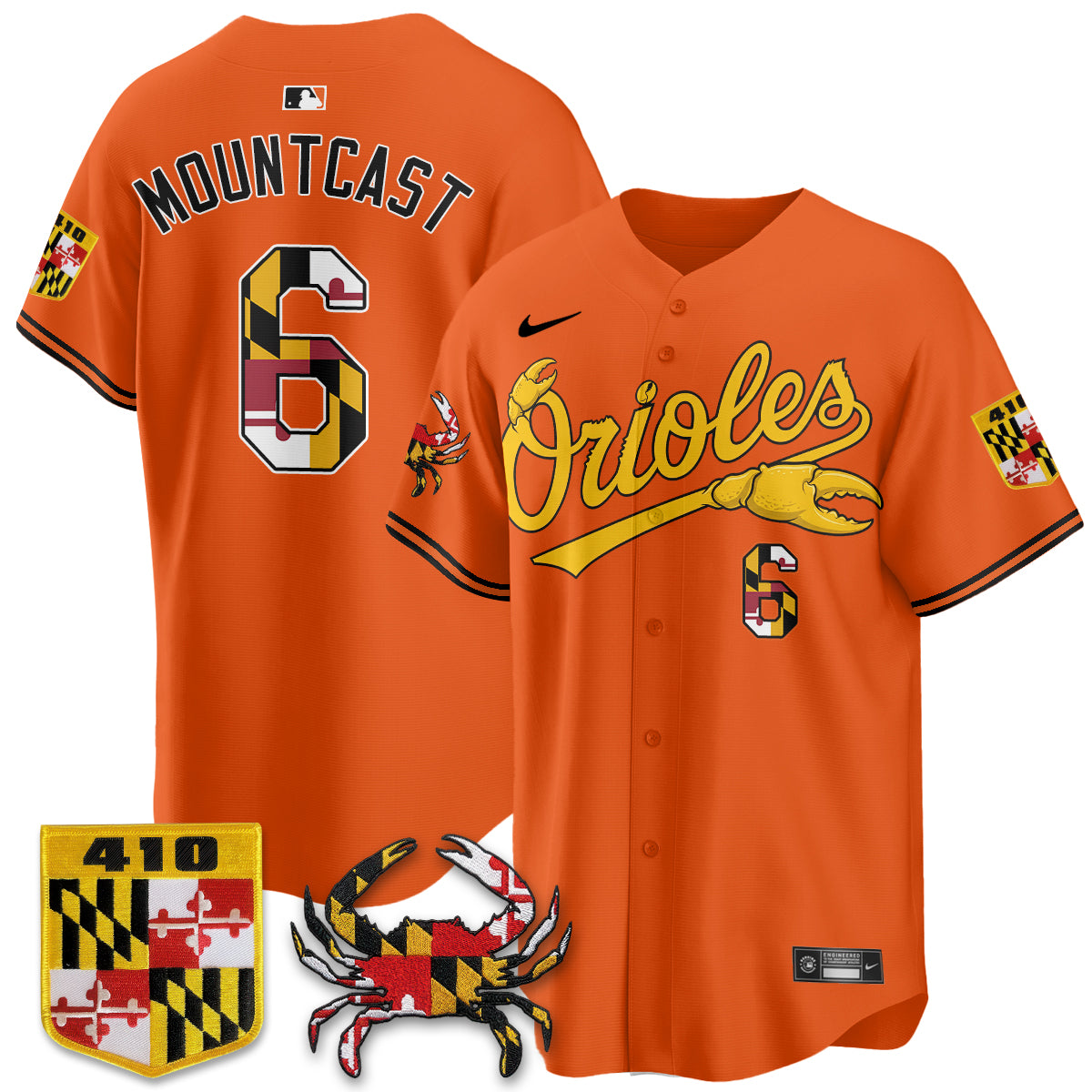 BAL Crab x Maryland Vapor Limited Jersey - Stitched