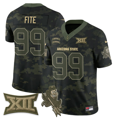 ASU 2026 Salute to Service Vapor Jersey - Stitched