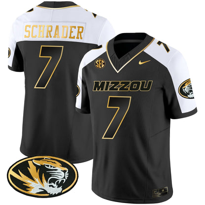 Missouri Tigers Gold Vapor Jersey - All Stitched