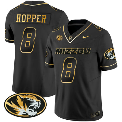 Missouri Tigers Gold Vapor Jersey - All Stitched