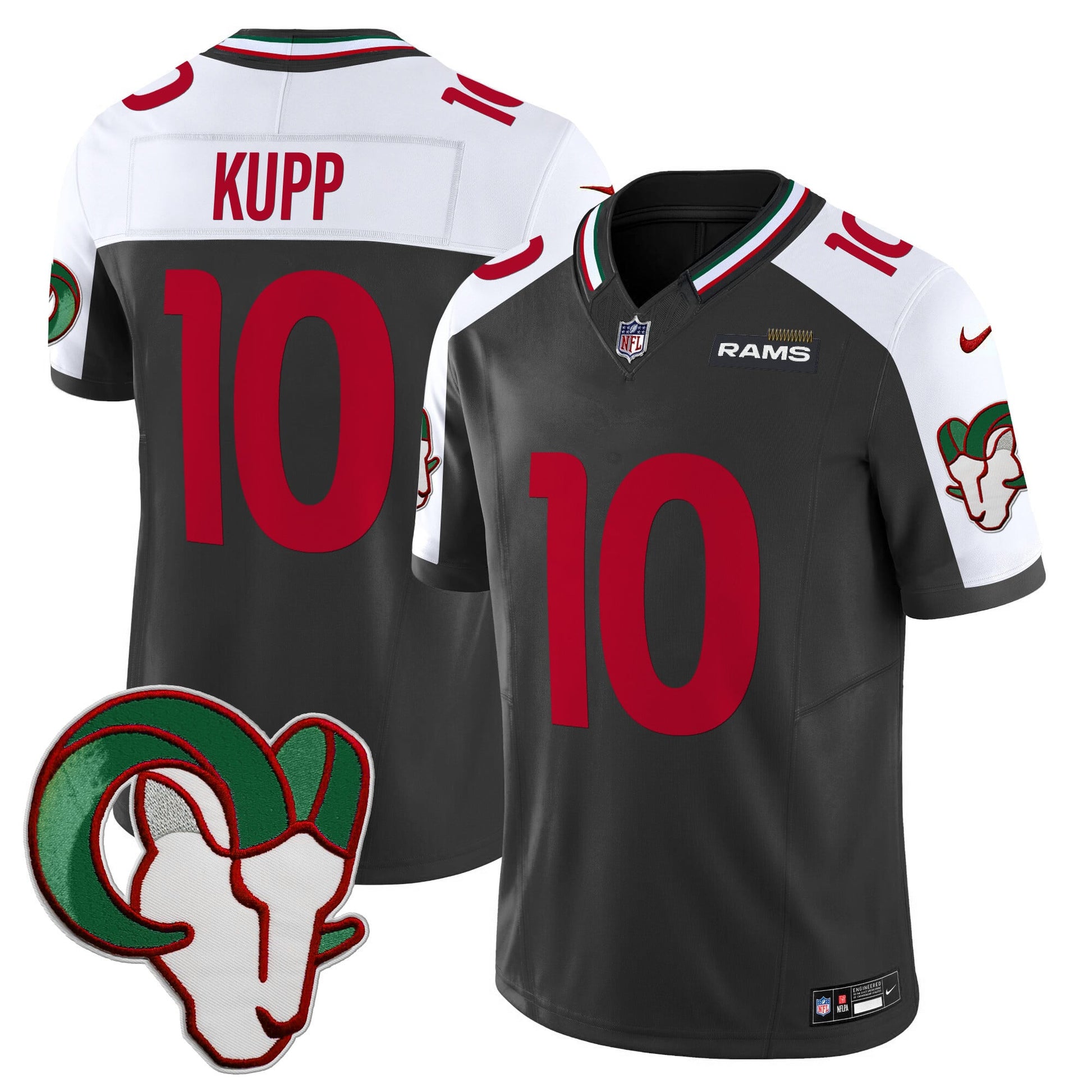 Los Angeles Rams Mexico Vapor Limited Jersey - All Stitched