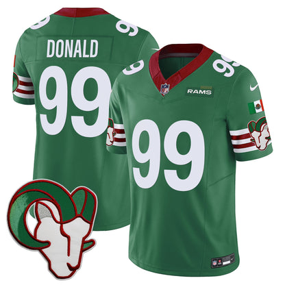 Los Angeles Rams Mexico Vapor Limited Jersey - All Stitched