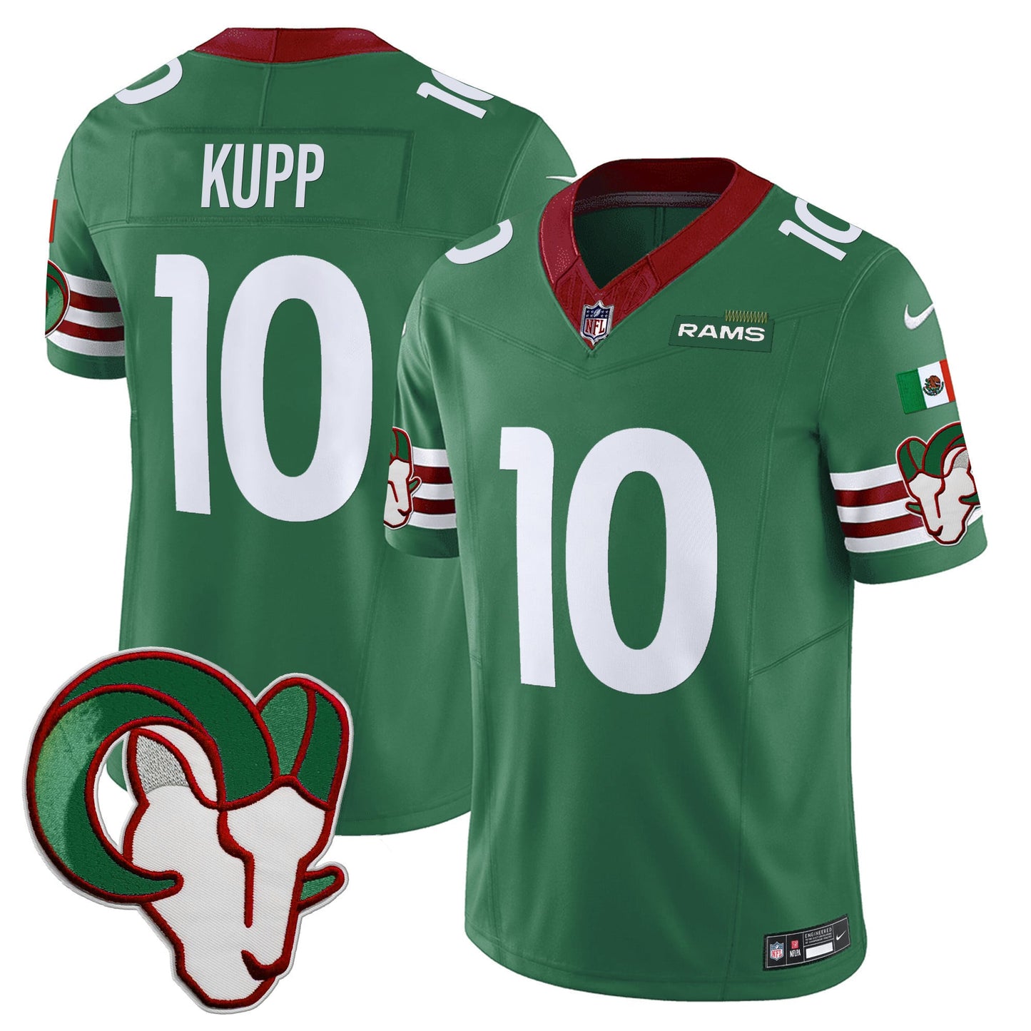 Los Angeles Rams Mexico Vapor Limited Jersey - All Stitched