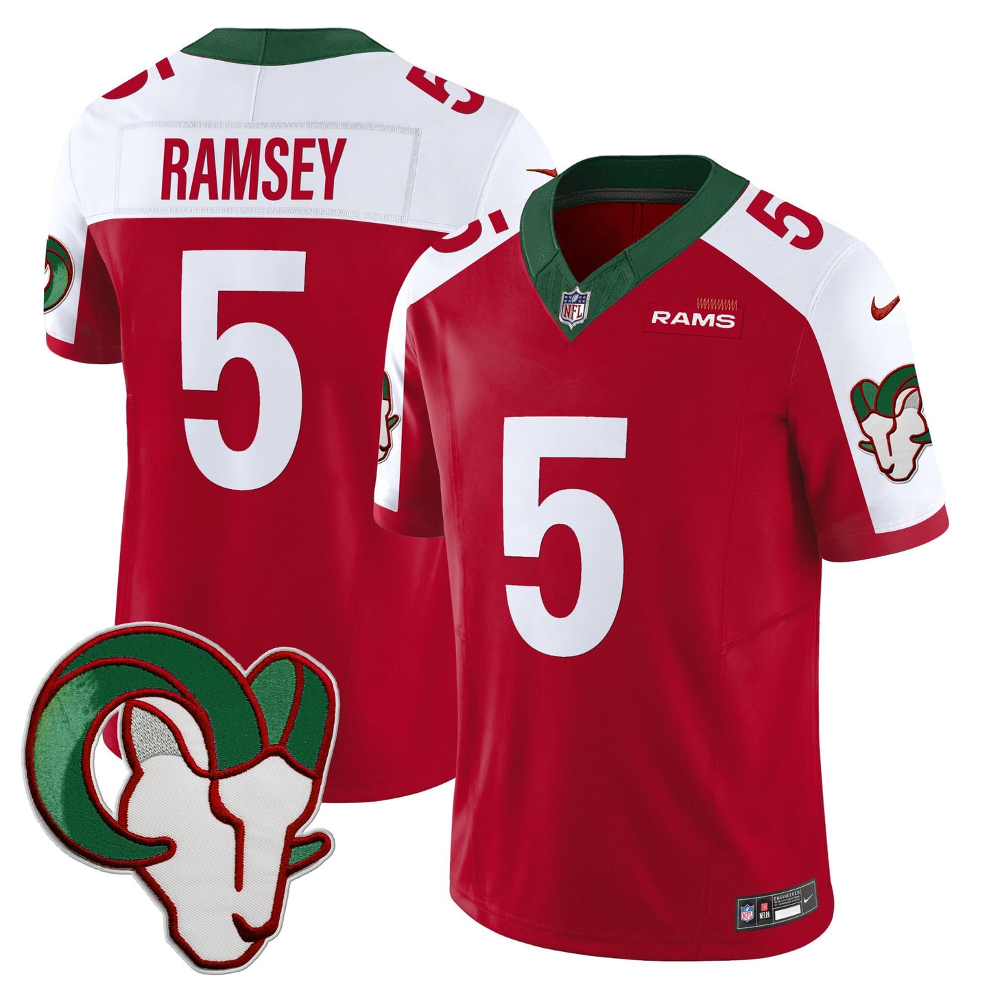 Los Angeles Rams Mexico Vapor Limited Jersey - All Stitched