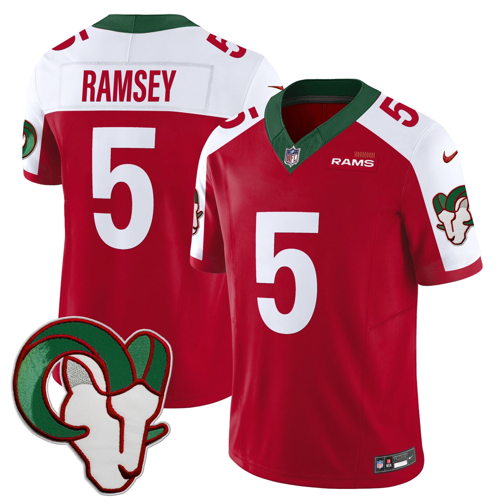 Los Angeles Rams Mexico Vapor Limited Jersey - All Stitched