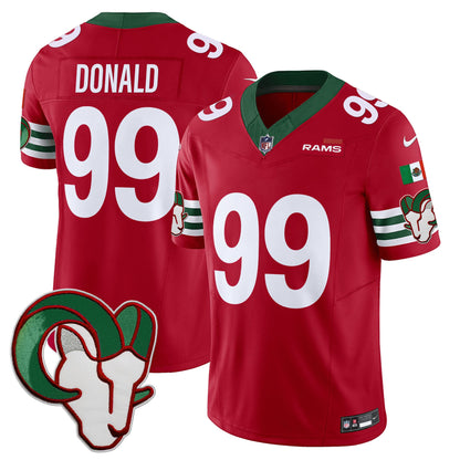 Los Angeles Rams Mexico Vapor Limited Jersey - All Stitched