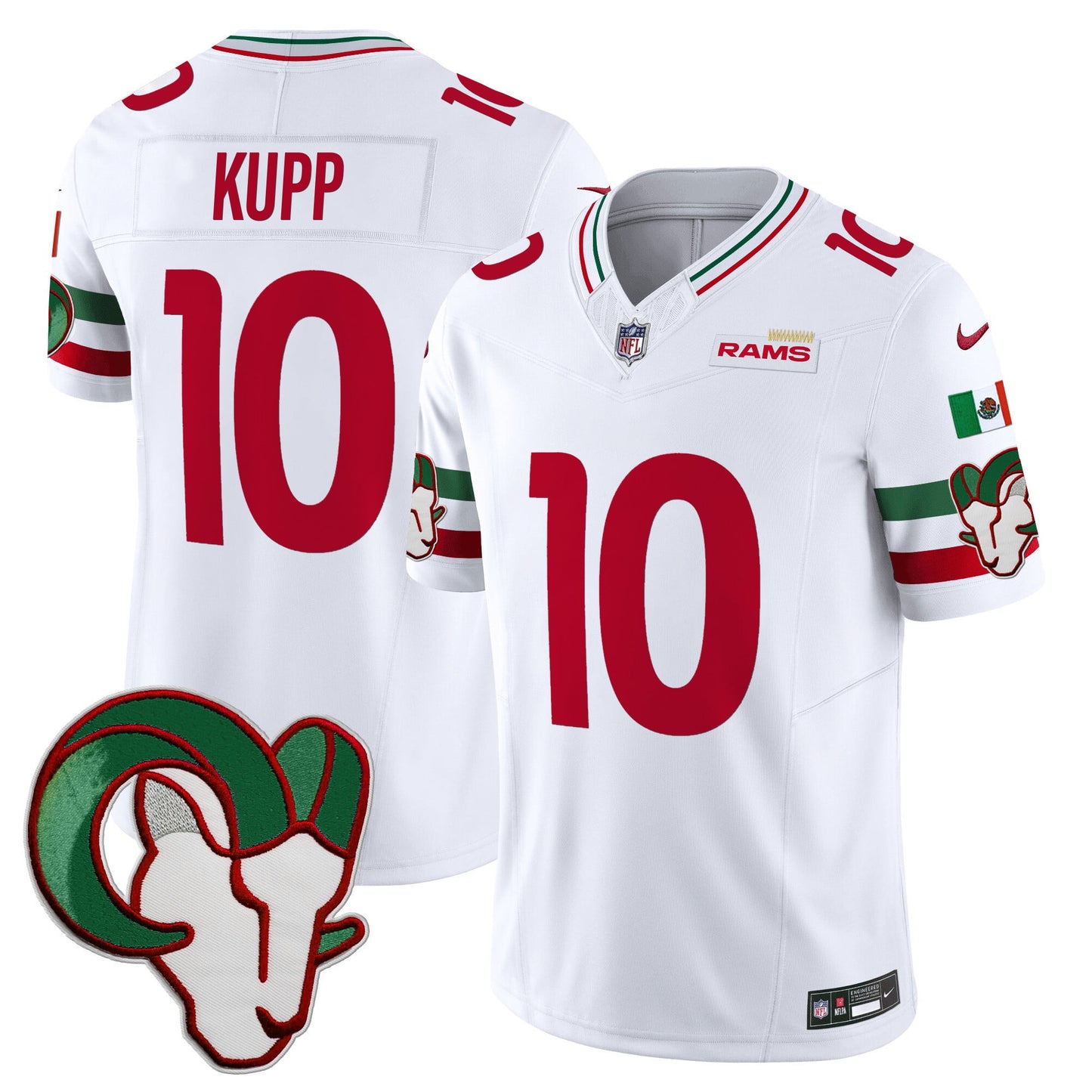 Los Angeles Rams Mexico Vapor Limited Jersey - All Stitched