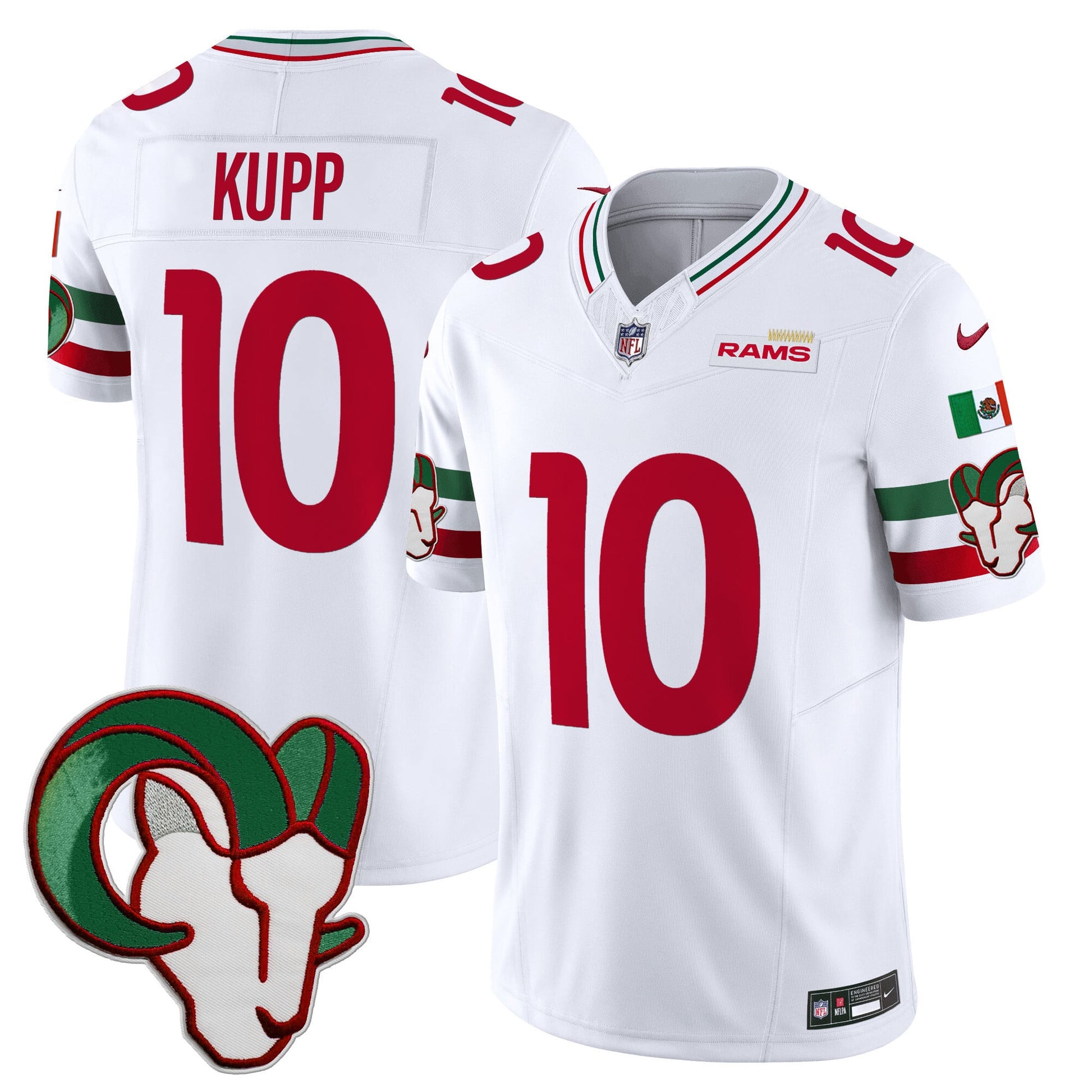 Los Angeles Rams Mexico Vapor Limited Jersey - All Stitched