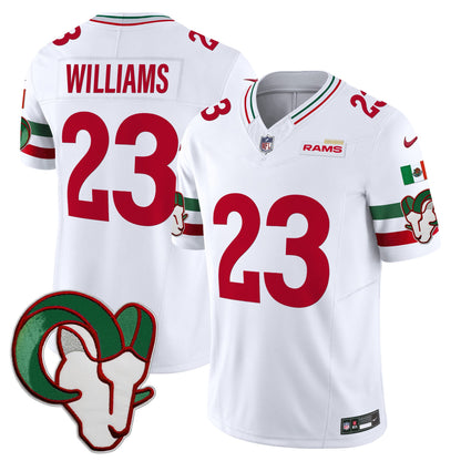 Los Angeles Rams Mexico Vapor Limited Jersey - All Stitched