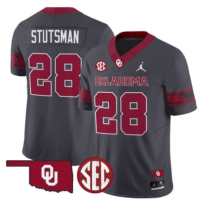 Oklahoma Sooners 2024 Vapor Limited Jersey - SEC Patch - All Stitched