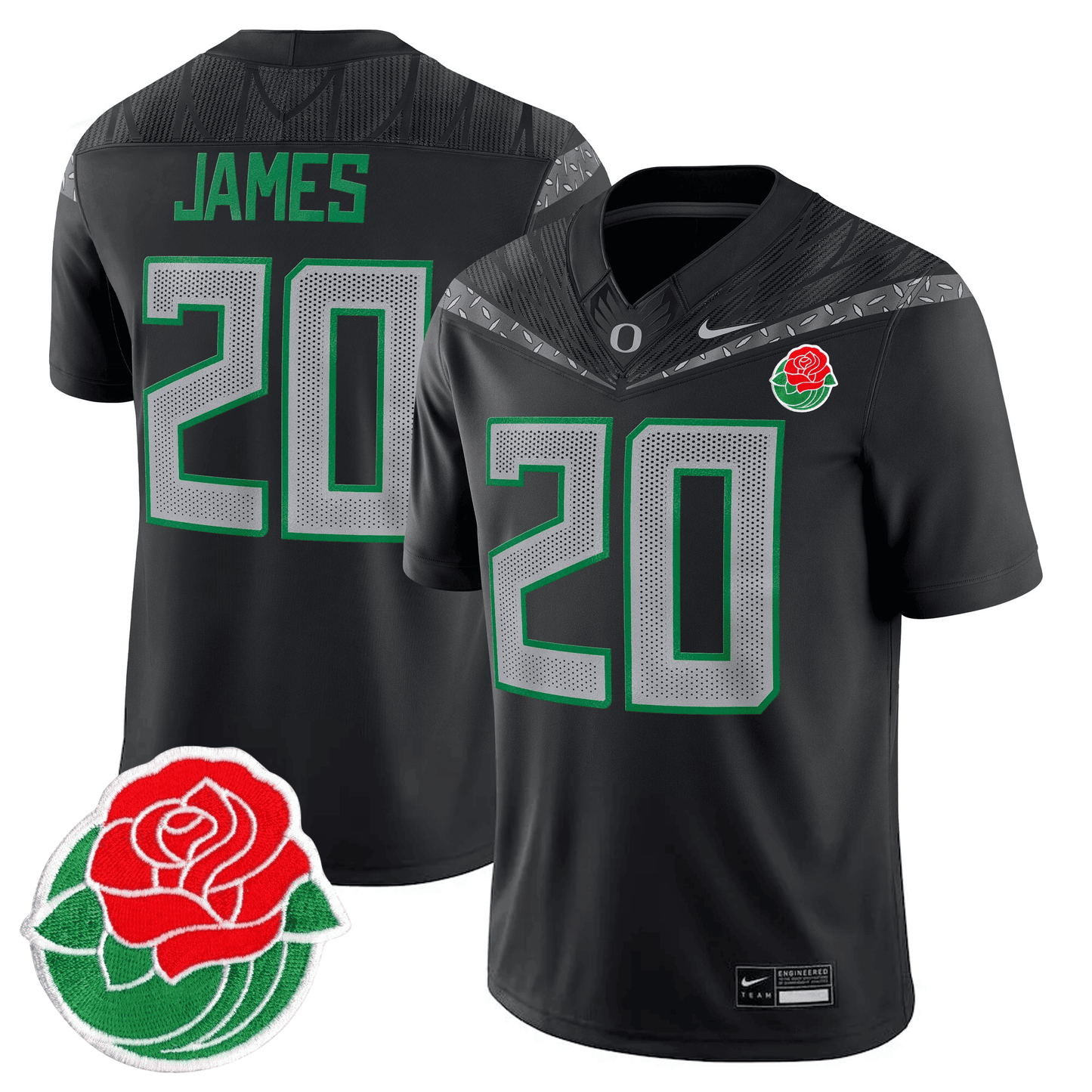 ORE Rose Bowl Patch Vapor Limited Jersey - All Stitched