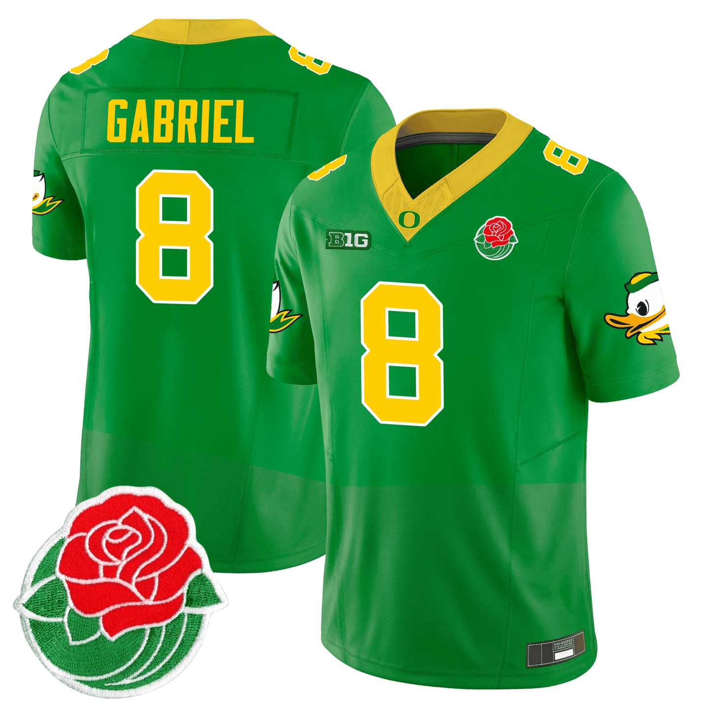 ORE Rose Bowl Patch Vapor Limited Jersey - All Stitched