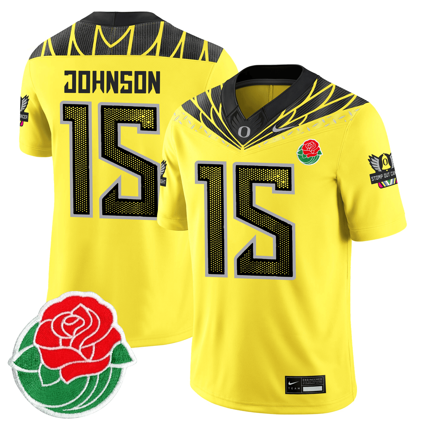 ORE Rose Bowl Patch Vapor Limited Jersey - All Stitched