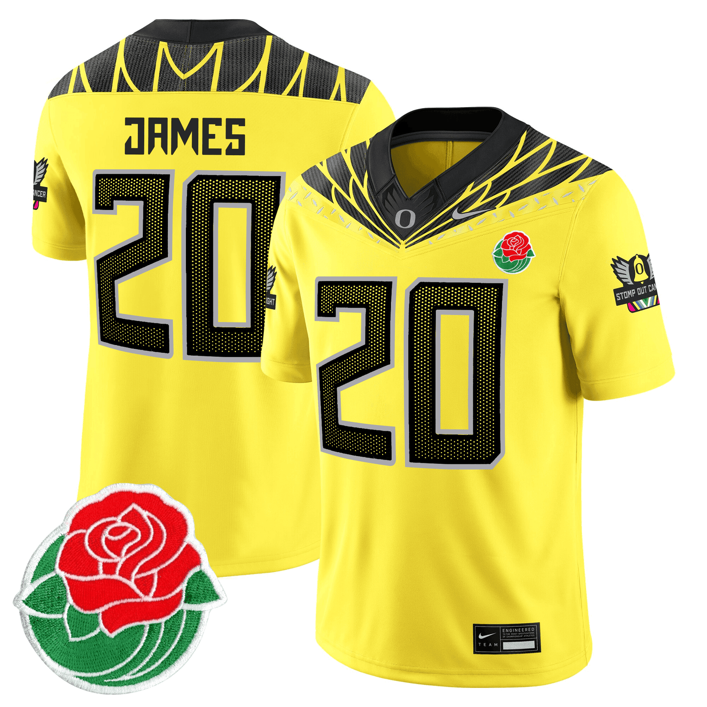 ORE Rose Bowl Patch Vapor Limited Jersey - All Stitched