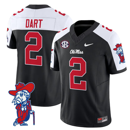Men's Ole Miss Rebels 2025 Vapor Limited Jersey V2 - All Stitched