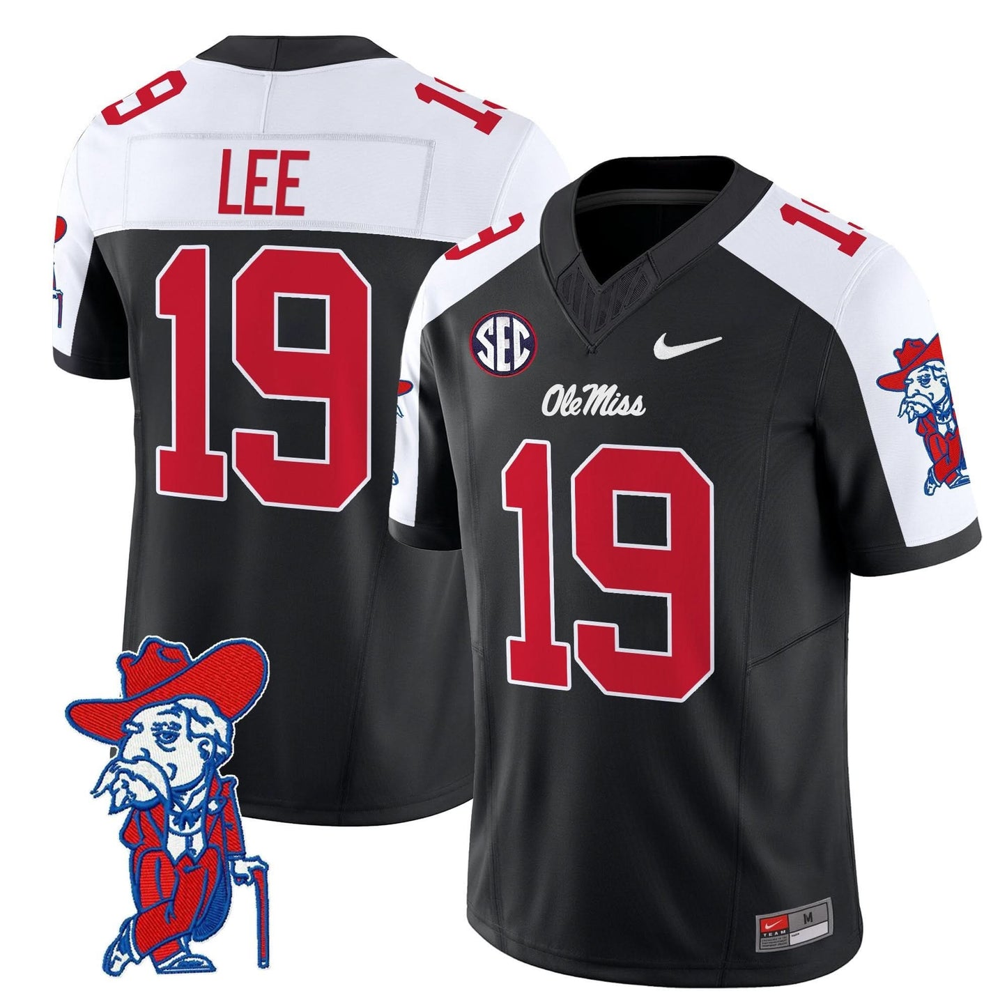 Men's Ole Miss Rebels 2025 Vapor Limited Jersey V2 - All Stitched
