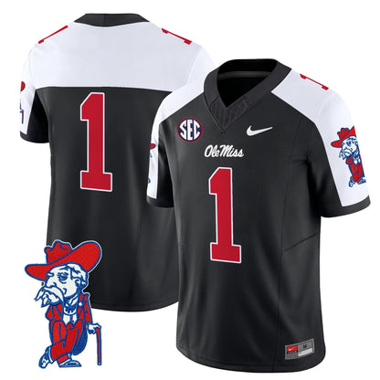 Men's Ole Miss Rebels 2025 Vapor Limited Jersey V2 - All Stitched
