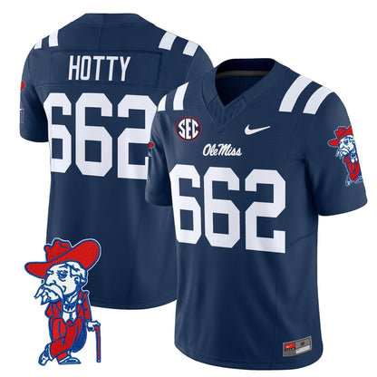 Men's Ole Miss Rebels 2025 Vapor Limited Jersey V2 - All Stitched