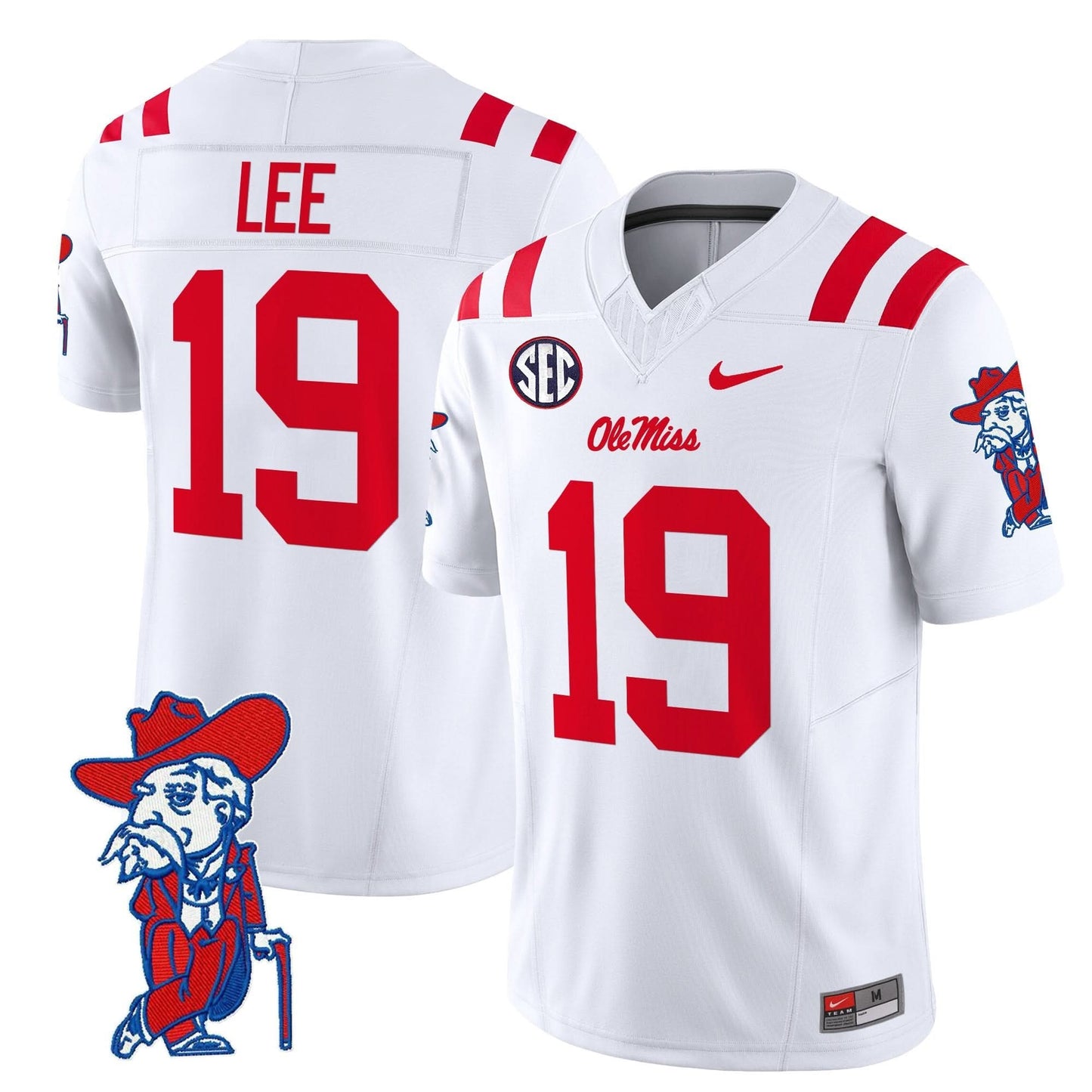 Men's Ole Miss Rebels 2025 Vapor Limited Jersey V2 - All Stitched