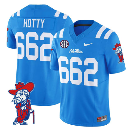 Men's Ole Miss Rebels 2025 Vapor Limited Jersey V2 - All Stitched