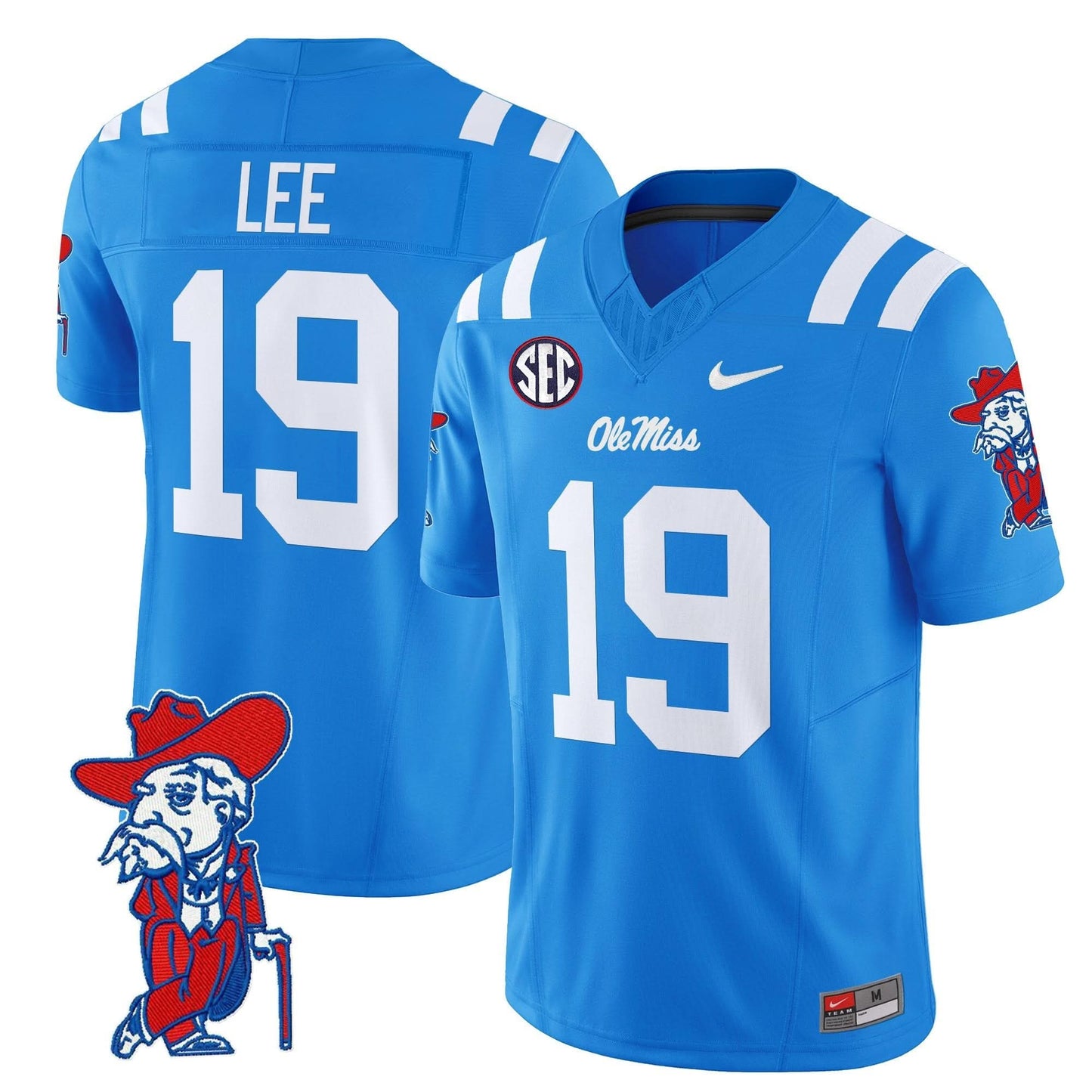 Men's Ole Miss Rebels 2025 Vapor Limited Jersey V2 - All Stitched