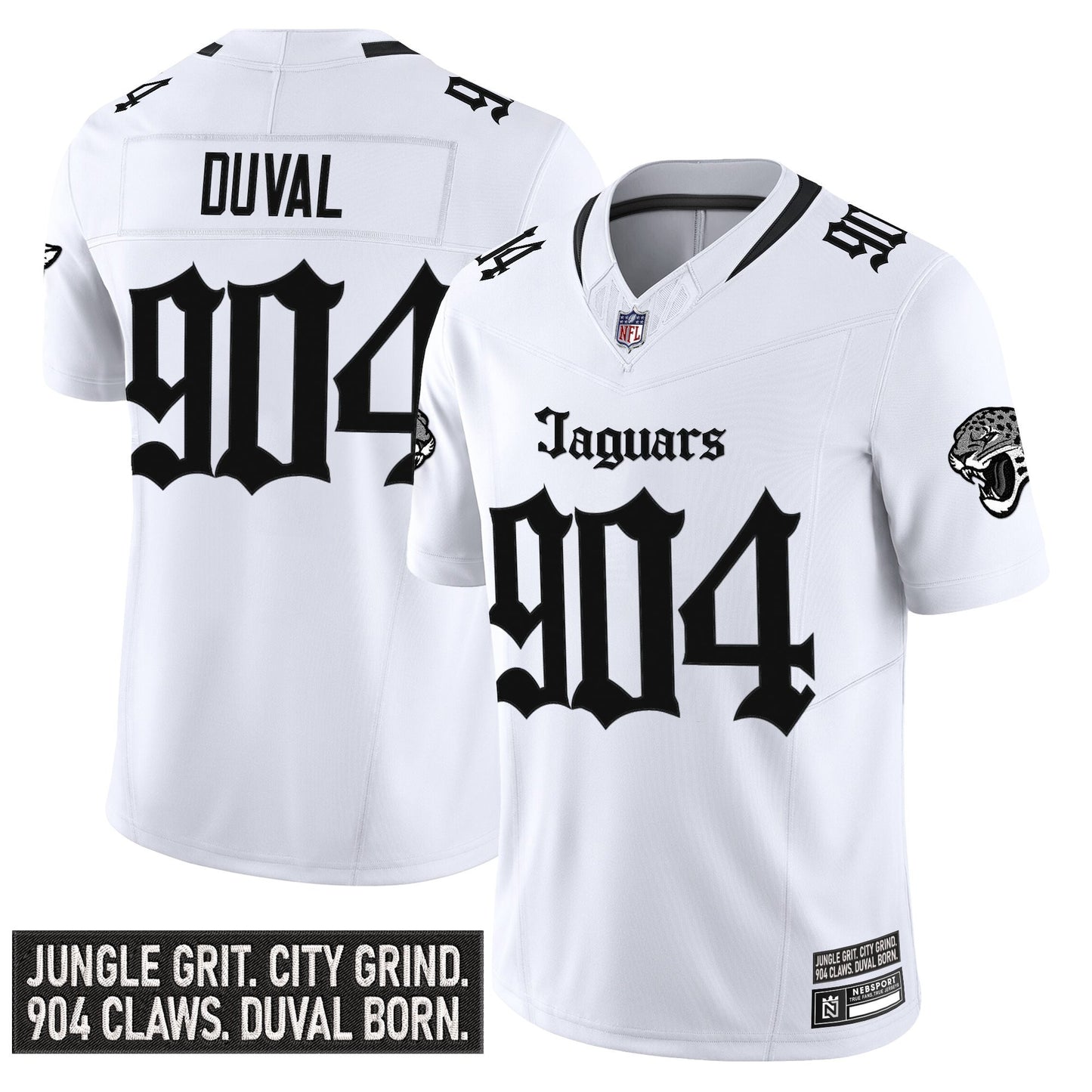 Men's Jacksonville Jaguars 'Gothic Duvall Shadows Edition' Vapor Jersey - All Stitched