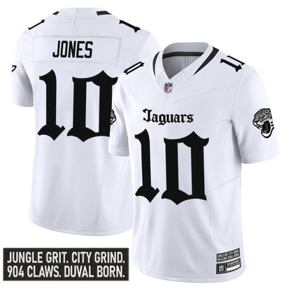 Men's Jacksonville Jaguars 'Gothic Duvall Shadows Edition' Vapor Jersey - All Stitched