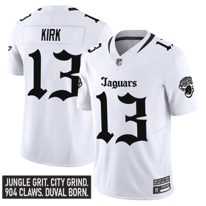 Men's Jacksonville Jaguars 'Gothic Duvall Shadows Edition' Vapor Jersey - All Stitched