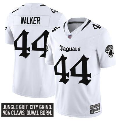 Men's Jacksonville Jaguars 'Gothic Duvall Shadows Edition' Vapor Jersey - All Stitched
