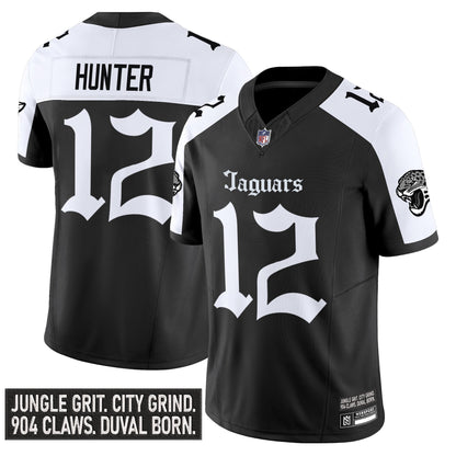 Men's Jacksonville Jaguars 'Gothic Duvall Shadows Edition' Vapor Jersey - All Stitched