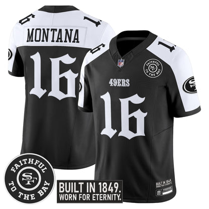 Men's San Francisco 49ers 'Fog City Gothic Edition' Vapor Limited Jersey - All Stitched