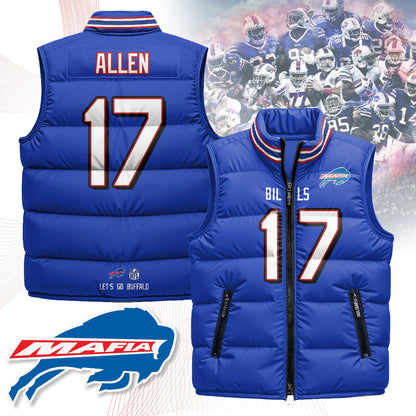 Buffalo Bills Unisex Puffer Vest