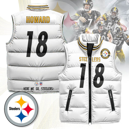 Pittsburgh Steelers Unisex Puffer Vest