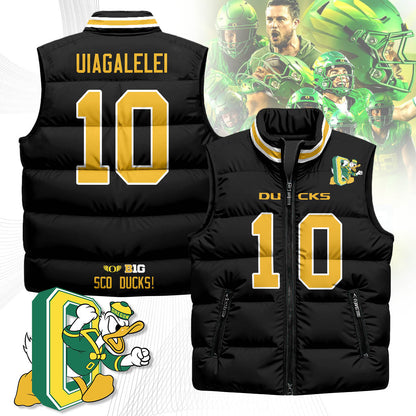 Oregon Ducks Unisex Puffer Vest