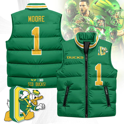 Oregon Ducks Unisex Puffer Vest