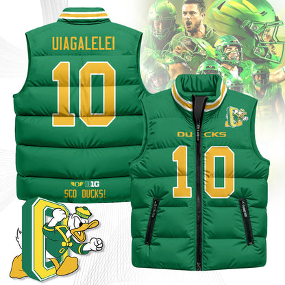 Oregon Ducks Unisex Puffer Vest