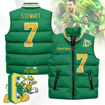 Oregon Ducks Unisex Puffer Vest