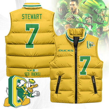 Oregon Ducks Unisex Puffer Vest