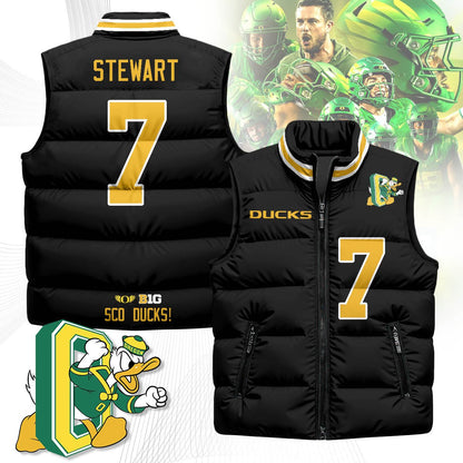 Oregon Ducks Unisex Puffer Vest