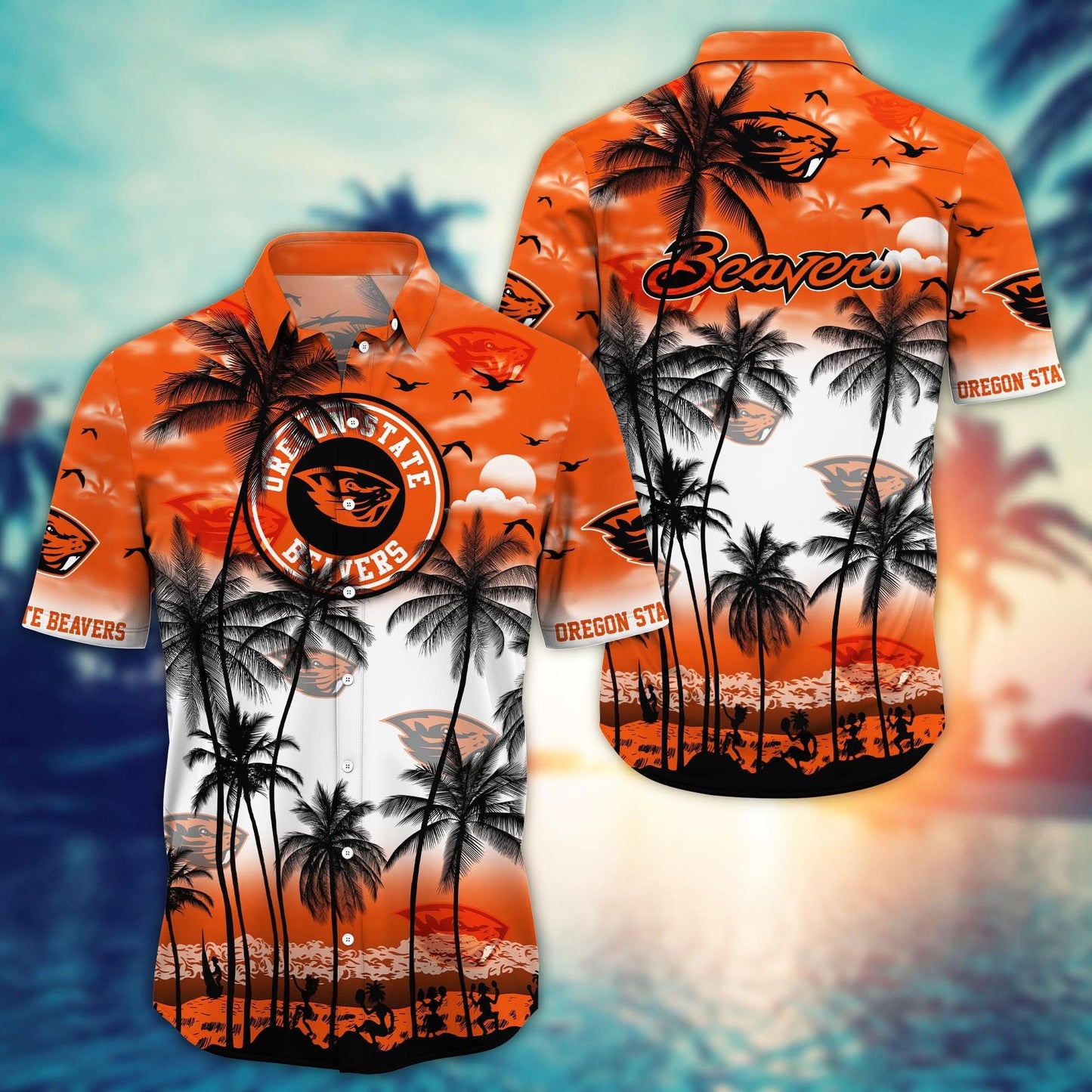 Oregon State Beavers - Trending Aloha Shirt Summer