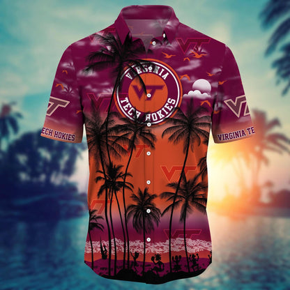 Virginia Tech Hokies - Trending Aloha Shirt Summer