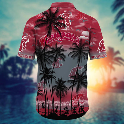 Washington State Cougars - Trending Aloha Shirt Summer