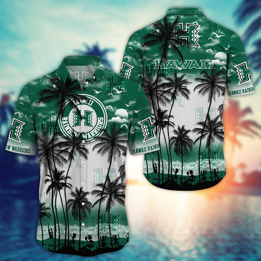 Hawaii Rainbow Warriors - Trending Aloha Shirt Summer